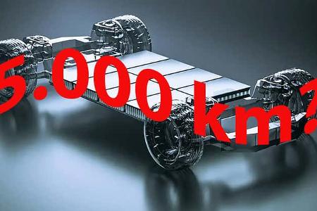 Donut Lab Elektroantrieb Radnabenmotor Batterie mit 5.000-km-Schriftzug