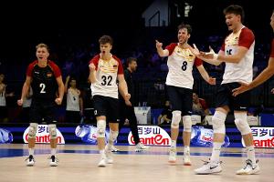Deutsche Volleyballer schlagen auch Iran