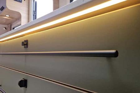 Wohnwagen, Beleuchtung Küche