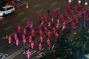 "Squid Game"-Feier in Seoul: Hier wird die Netflix-Serie real