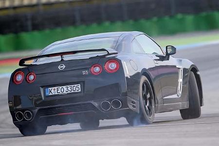 Nissan GT-R Track Edition, Heckansicht, Driften