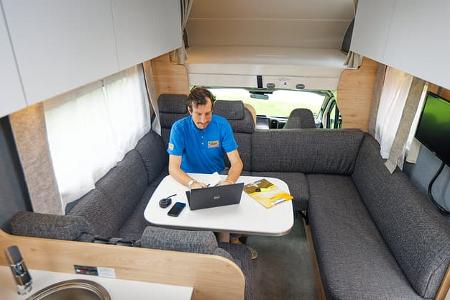 Dethleffs XL A 7872-2 (2025) f Sitzgruppe