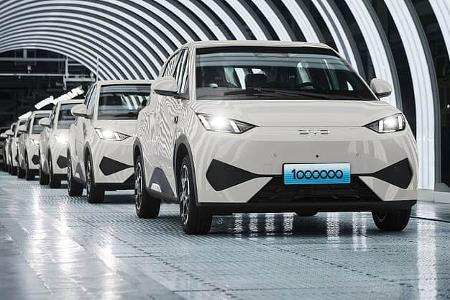 BYD Dolphin Surf Seagull millionstes Exemplar Produktion Werk