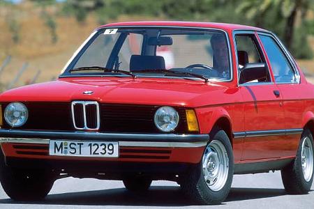 BMW Dreier (E21), Frontansicht