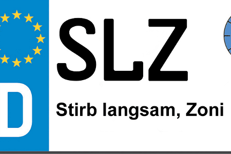 Kennzeichen-Bedeutung SLZ Bad Salzungen
