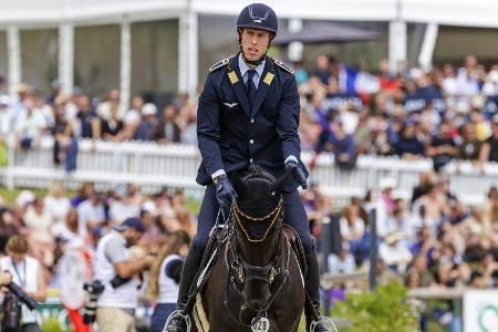 CHIO in Aachen: Robiné vor Geländeritt in Lauerstellung