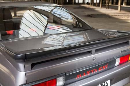 Opel Manta B, Heckspoiler, Heckleuchte