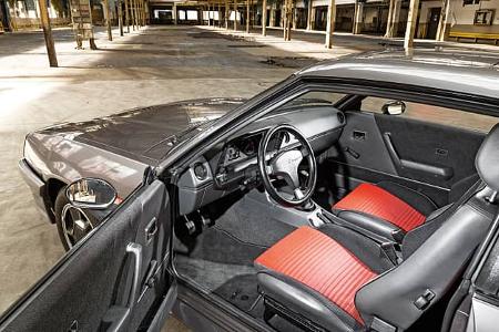 Opel Manta B, Cockpit, Fahrersitz