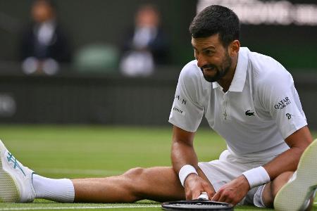 100. Wimbledon-Sieg: Djokovic im Achtelfinale