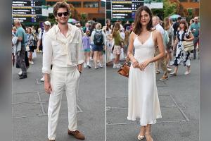 Andrew Garfield und Monica Barbaro: Ton-in-Ton-Auftritt in Wimbledon