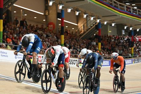Bahnrad-DM wegen schweren Unfalls abgebrochen