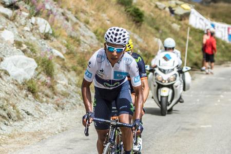 2015: Nairo Quintana - Platzierung in der Gesamtwertung: 2.