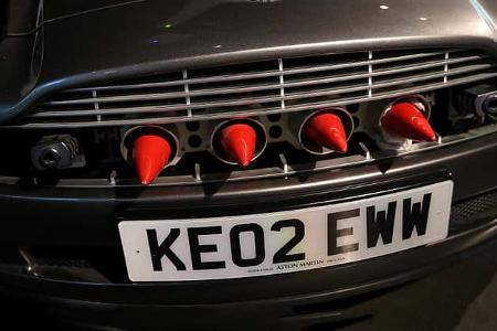 Aston Martin Kennzeichen James Bond