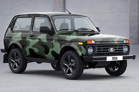 03/2021, Lada Niva Legend Camouflage Flecktarn