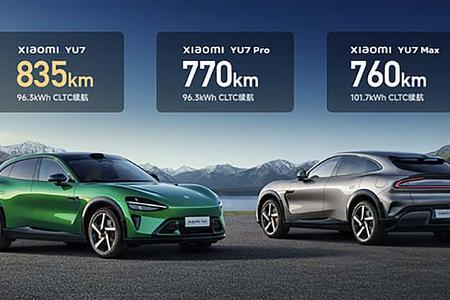 Xiaomi YU7 Elektro-SUV offizielle Bilder
