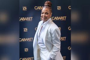 Janet Jackson in London: Weißes Outfit und interessanter Begleiter