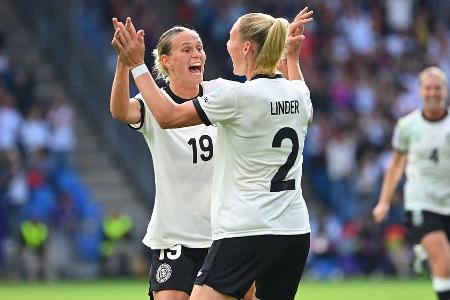 Über sieben Millionen: DFB-Frauen sorgen erneut für starke TV-Quoten