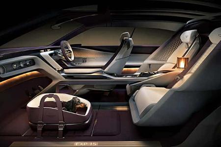 Bentley EXP 15 Elektro-Studie