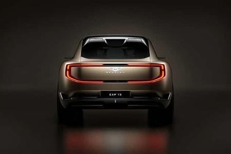 Bentley EXP 15 Elektro-Studie