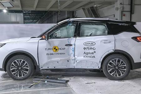 EuroNCAP Crashtest Chery Tiggo 7