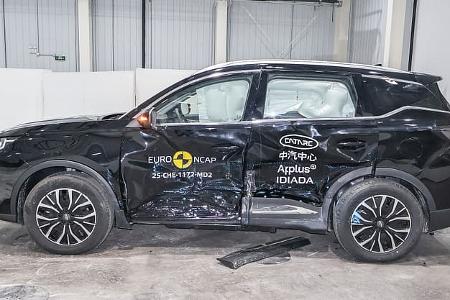 EuroNCAP Crashtest Chery Tiggo 7