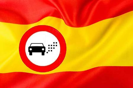 Neue spanische Verkehrsschilder