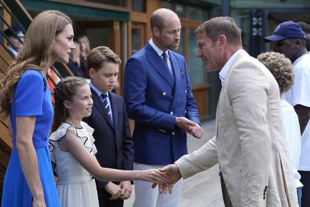 Royaler Familienauftritt bei Wimbledon