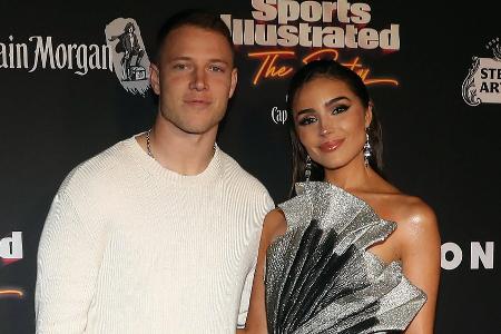 Olivia Culpo und Christian McCaffrey: Ihr erstes Kind ist auf der Welt