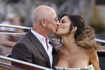 Jeff Bezos und Lauren Sánchez