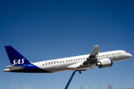 Flugzeug von SAS