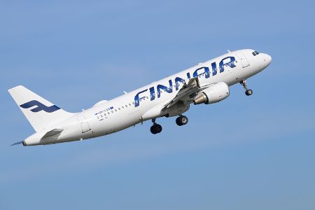 Flugzeug von Finnair