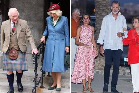 Von Felipe bis Charles: Hier machen die Royals Urlaub