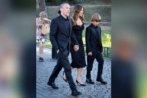 Christian Bale: Seltener Auftritt mit Frau und Sohn
