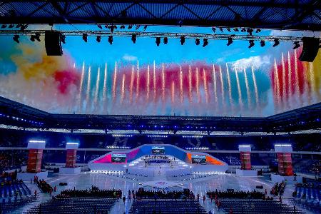 Zeremonie in Duisburg: Rhein-Ruhr-Spiele eröffnet