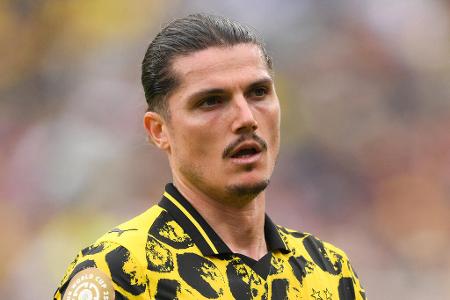 Marcel Sabitzer - Note: 4,0 - Bekam vor dem 0:1 überhaupt keinen Druck auf die Halbfeld-Flanke. Wirkte zu Beginn insgesamt in vielen Szenen gegen den Ball gedanklich zu langsam. Fand im eigenen Spiel dafür mit der Zeit immer besser die vertikalen Passkorridore. Hätte das Spiel mit dem letzten Ballkontakt fast noch auf den Kopf gestellt.