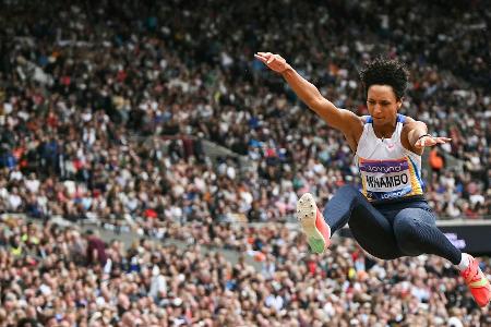 Weitspringerin Mihambo siegt in London - Farken stürzt