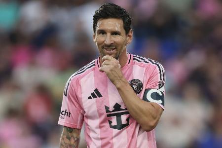 Wieder ein Doppelpack: Messi führt Miami zum Sieg