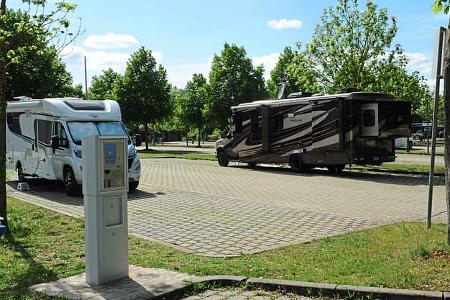 Stellplatz an der Regnitz-Arena