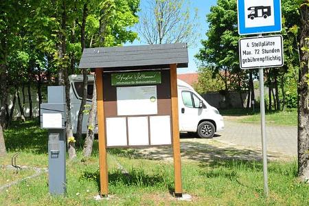 Stellplatz an der Altstadt