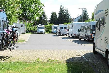 Stellplatz an der Obermain Therme