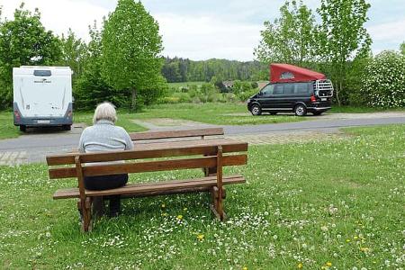 Stellplatz an der Brauerei Reichold