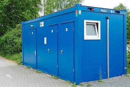 Stellplatz auf der Sportinsel