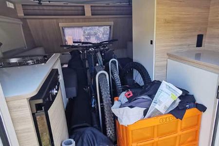 Mini Freestyle, Wohnwagen, Transport