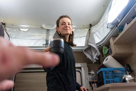 Mini Freestyle, Wohnwagen, Transport