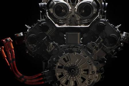 Lamborghini V8 Biturbo Hybrid-Motor LB634 (2024)