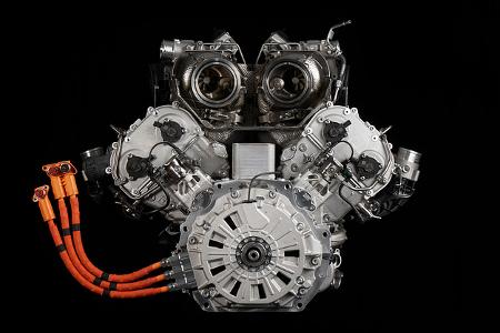 Lamborghini V8 Biturbo Hybrid-Motor LB634 (2024)