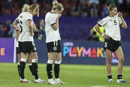EM-Niederlage der DFB-Frauen löst emotionale Reaktionen aus