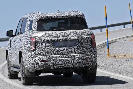 Erlkönig Mitsubishi Pajero / Montero