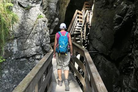 Vorderkaserklamm, Camping Grubhof