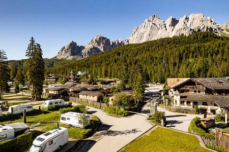 Parzellen, Panomama, Camping